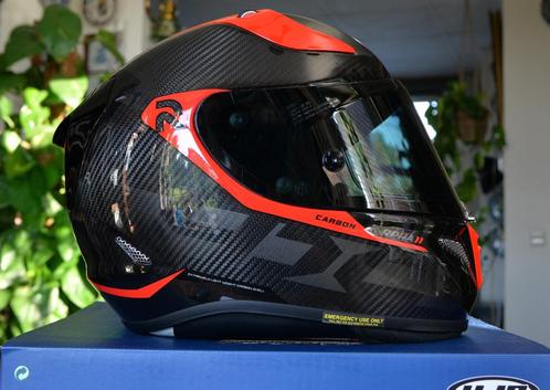 z.g.a.n. motorhelm HJC RPHA 11 Carbon maat XS rood