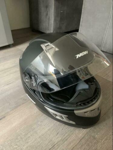 Zgan motorhelm NOX