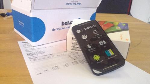 ZGAN Motorola Moto G - 2de generatie met 4G - Zwart