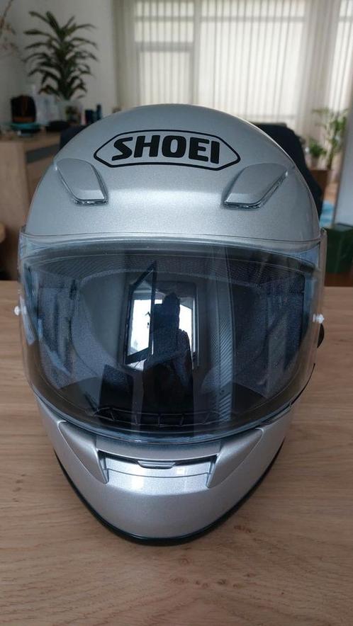 ZGAN SHOEI helm integraal zilvermetallic maat XS 53-54 cm