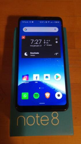 ZGAN smartphone Meizu Note 8, opvolger van M6 note