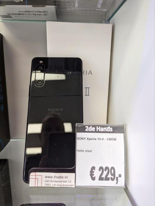 ZGAN  Sony Xperia 10-II - 128GB Black  229,-