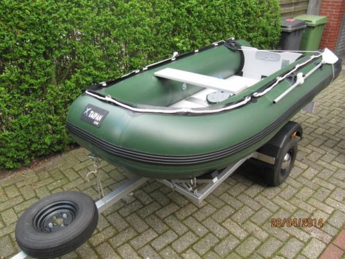 z.g.a.n. Taipan Rubberboot 3.20m incl. trailer