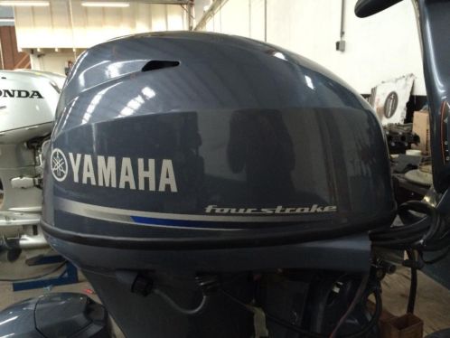 Z.g.a.n. Yamaha 40 pk EFI, Knuppelbesturing. Kort. 2010 