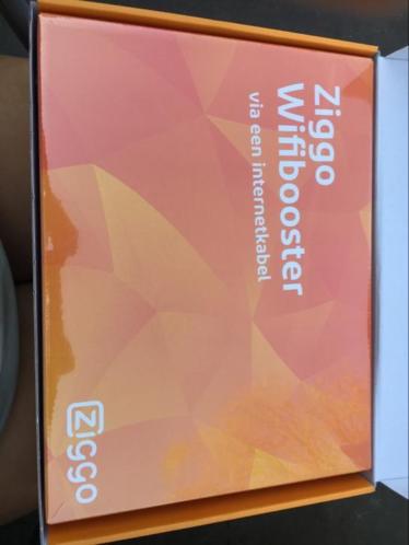 Ziggo wifi booster via een internetkabel