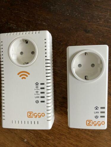 Ziggo wifi boosters powerline stopcontact 2 twee