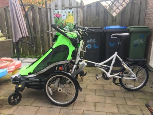 Zigo leader X2 bakfiets (2 zitplaatsen)