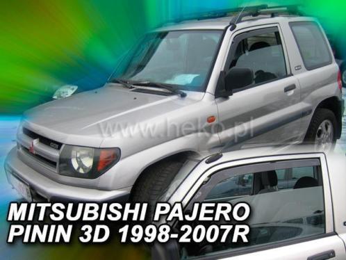 Zijwindschermen mitsubishi getinte raamspoiler oa pajero