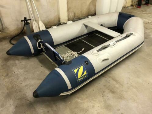 Zodiac 2.85m rubberboot met 5 pk bb net grote beurt gehad
