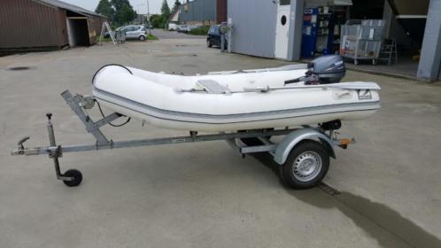 Zodiac 310 met Yamaha 6PK 4- stroke. NIEUWSTAAT