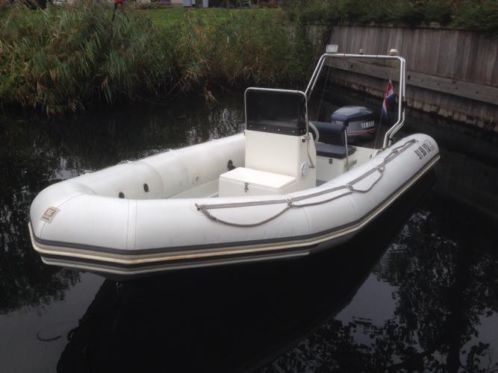 Zodiac 550 Yachtline Hypalon 130pk STERK IN PRIJS VERLAAGD