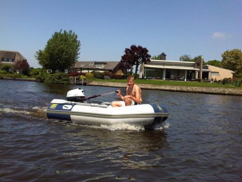 Zodiac Cadet 2.35m incl. Yamaha F4 pk kortstaart bj. 2011
