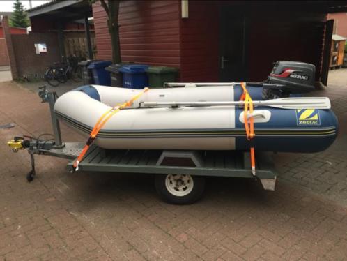 Zodiac cadet 285 incl trailer (geen VB nodig)