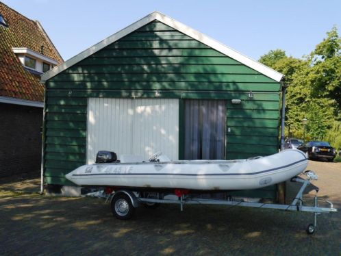 Zodiac Futura Mark 4  Tohatsu 18pk  nieuwe trailer 5m20 8p