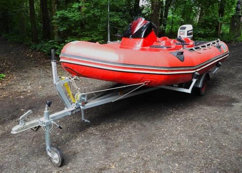 Zodiac Futura MK2 C, 380 cm lang met trailer en motor