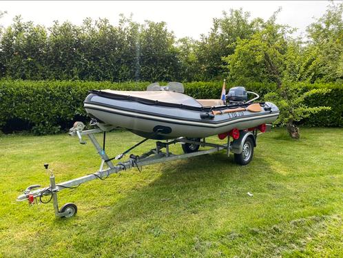 ZODIAC Mark II Heritage met Yamaha 25 PK en boottrailer