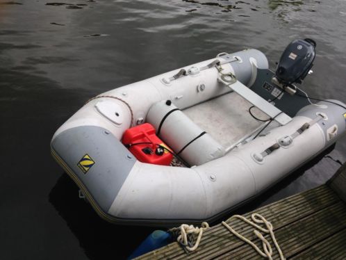 Zodiac met nieuwe 6pk Yamaha motor of Suzuki 9.9 pk 4-takt