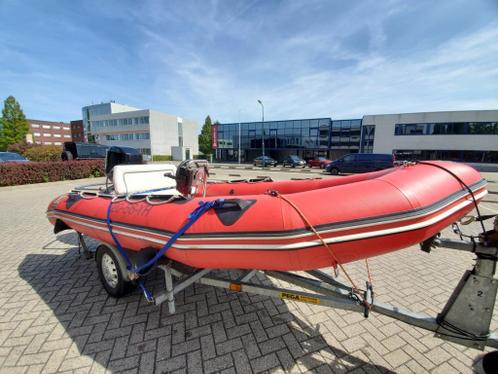 Zodiac mk2 futura s 50,3 PK SpeedBoot incl Pega trailer