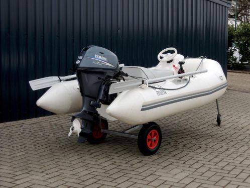 Zodiac Rib met 15pk Yamaha 4T  UNIEK 