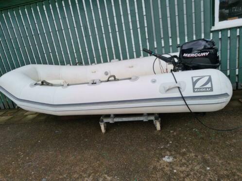 Zodiac rib yl 310 R met mercury 9.9 4 takt 2007.