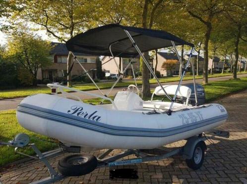 Zodiac Yachtline 3.80 met 40pk Yamaha, biminitop en trailer