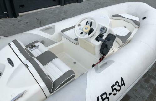 Zodiac Yachtline 380 Rib met Yamaha 40 pk 2019 en Trailer