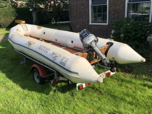 Zodiac yachtline 470  20pk Evinrude  rib-trailer