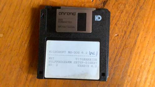Zolder opruimen, DIV. Diskette O.A.