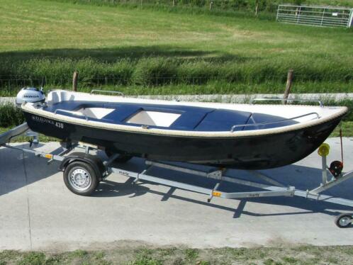 Zomer deals Elegance-boats 430 - Honda 6pk 4takt en Trailer