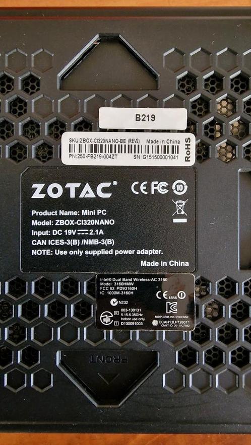 Zotac mini pc