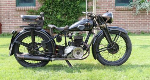 Zundapp DE200 van 1936 eerste lak orginele nederlandse motor