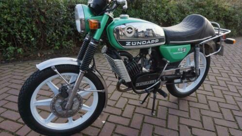 Zundapp KS 50 watercooled bj 1977 met 5-bak