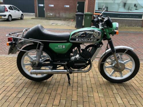 Zundapp ks50 motorfiets watergekoeld nette originele fiets