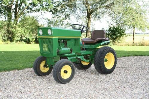 Zwaar gebouwde Bolens tuintrekker in John Deere uitvoering