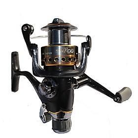 zwart 0,5  100 karper vissen spinning reel