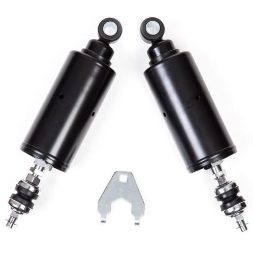 Zwart Schokbreker voor Harley-Davidson Softail FXSTFLST 