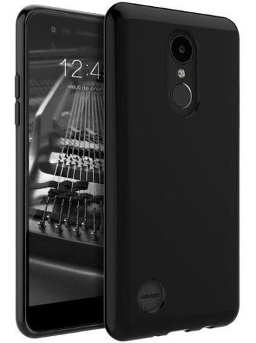 Zwart TPU Siliconen hoesje voor LG K10 (2017)