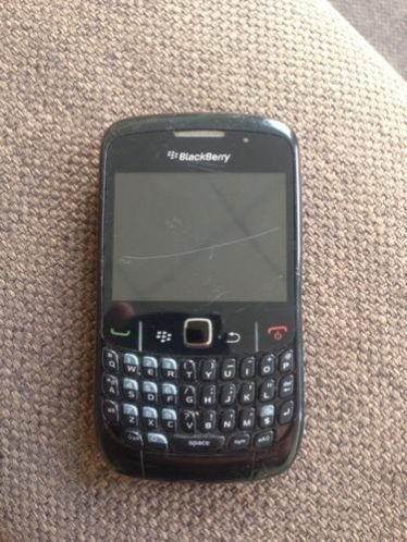 Zwarte Blackberry Curve 