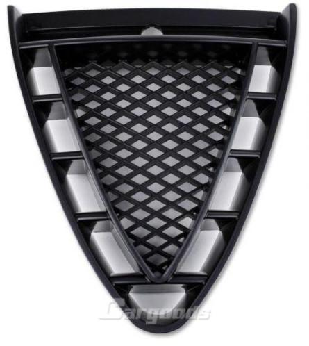 Zwarte Embleemloze grill Alfa Romeo 147 2005-2007 Nu 39,95