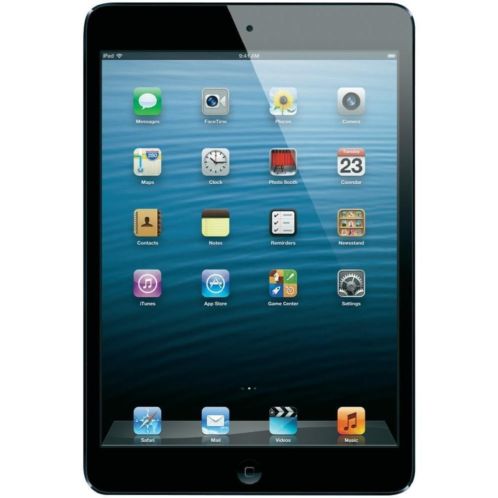 Zwarte Ipad Mini 16gb WiFi met smart cover dark nieuwstaat