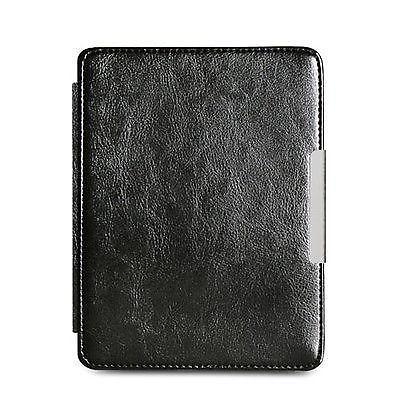 Zwarte Kobo Glo en Glo HD Leer Relif Luxe Hoes Cover Case 