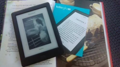 Zwarte KOBO GLO HD met 200 boeken