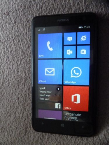 Zwarte Nokia Lumia 625 zgan 