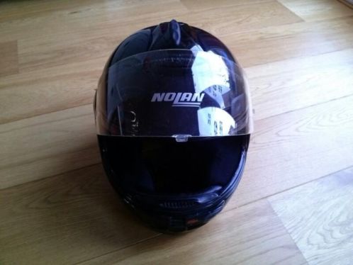 Zwarte Nolan Integraal helm maat XL