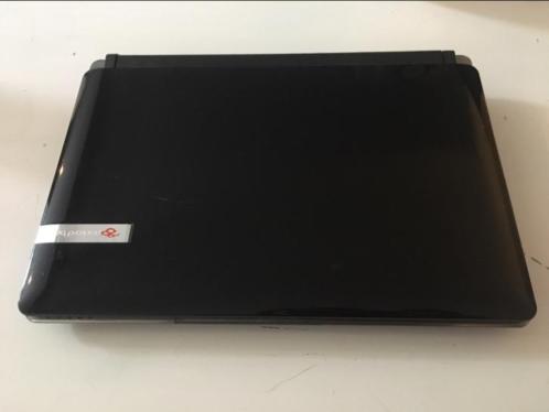 Zwarte Packard Bell laptop