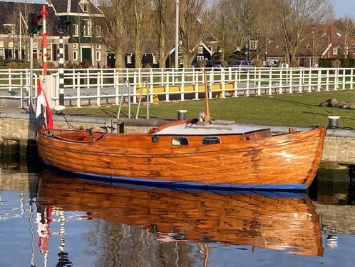 Zweedse houten Snipa motorboot 820 Moet weg