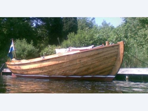 Zweedse Houten Spiegelsloep (bj 1960)