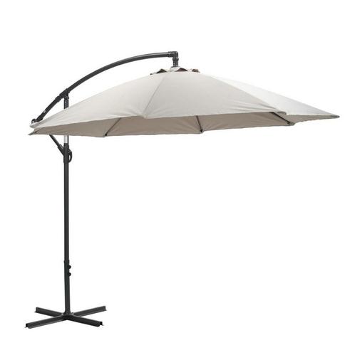 Zweefparasol 300cm doorsnede met kuisvoet