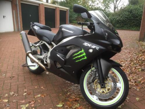 Zx9r dikke mat zwarte motor prijs aangepast 