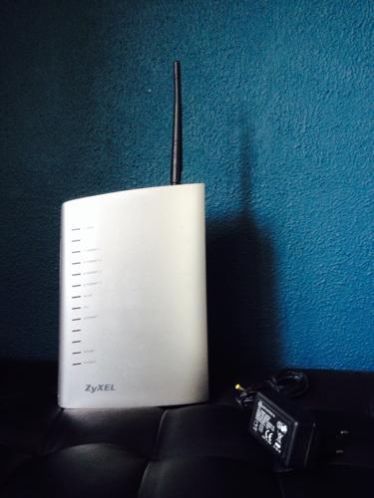 ZyXEL ADSL 2  voip  802.11g Wireless wifi modem router